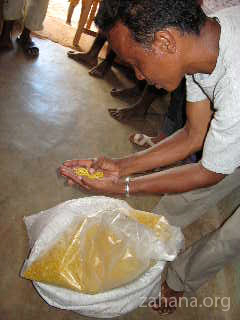 noodles for the school in Fiarenana Madagascar