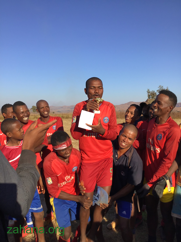 Men's team winning the Zahana cup