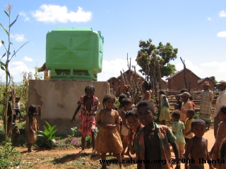 Water tank in Fiadanana