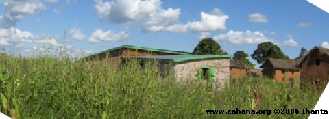 Grain storage building in Fiadanana Madagascar