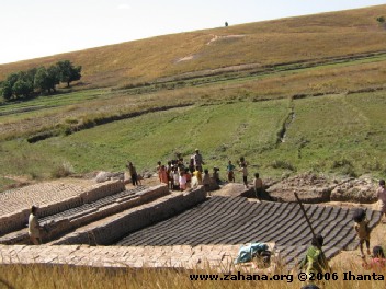 making bricksin Faidanana Madagascar