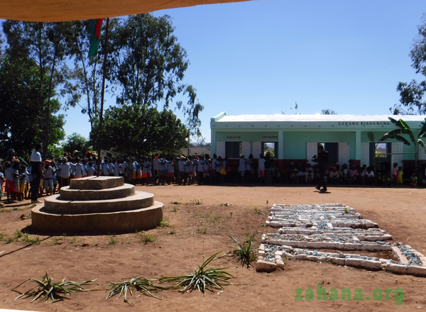New school building in our village in Madagascar