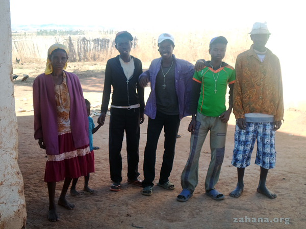 Their family getting ready for the high school exam in Rural Madagascar - zahana