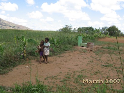 Communal Water faucet at school in Faidanana Madagascar
